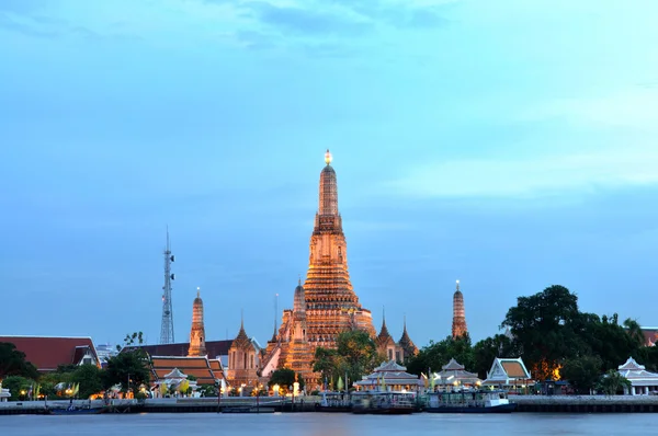 Wat Arun, il Vecchio Tempio di Bangkok — Foto Stock