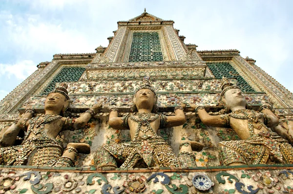 Parte di stupa in wat arun — Foto Stock