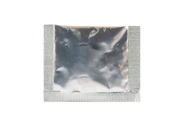 Aluminum foil sachet for medicine powder — Stock Photo, Image