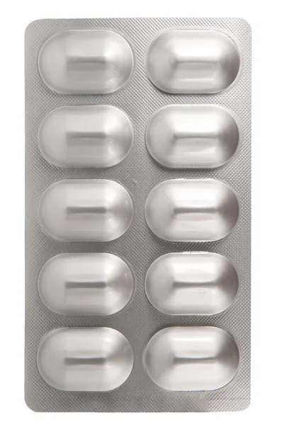 Aluminium blister — Stockfoto