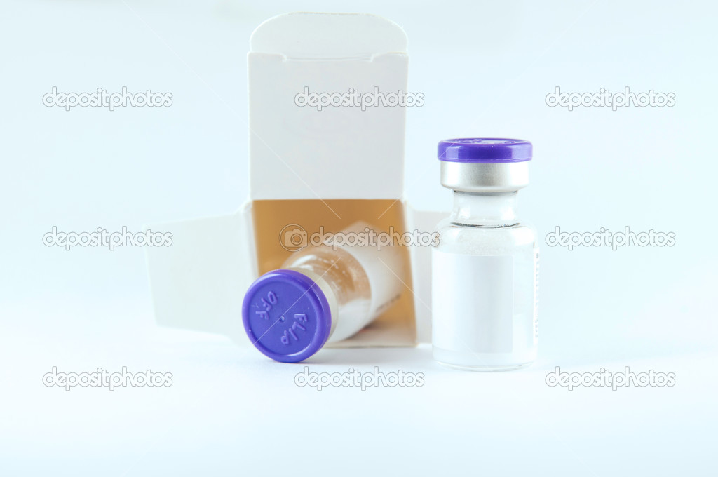 Action of vial from container box