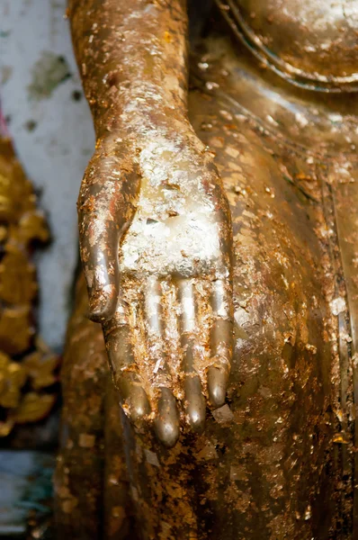 Mão de buddha mostrar conceito de religião — Fotografia de Stock