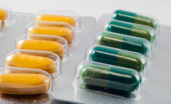 Geneeskunde tablet in blisterverpakking — Stockfoto