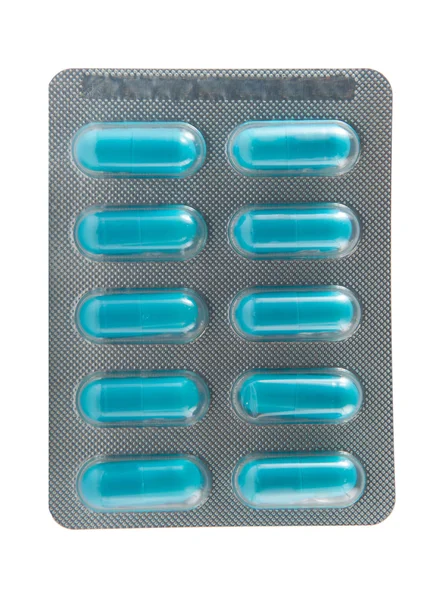 Medicin aluminium blister pack — Stockfoto