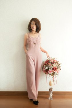 portre Asyalı güzel kız