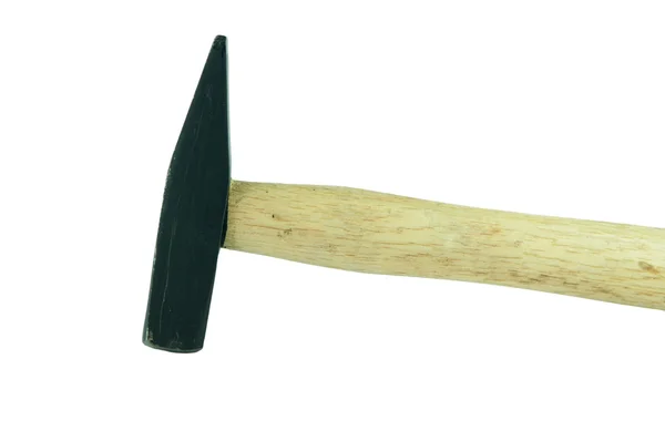 Closed up hammer isolated on white background — Stock Photo, Image