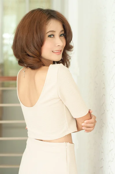 Portrait beautiful asian girl — Stock Photo, Image