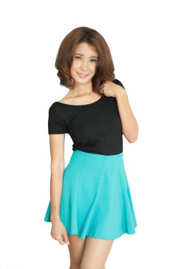 portre güzel Asyalı kız