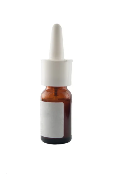 Nasal spray bottle — Stock Photo, Image