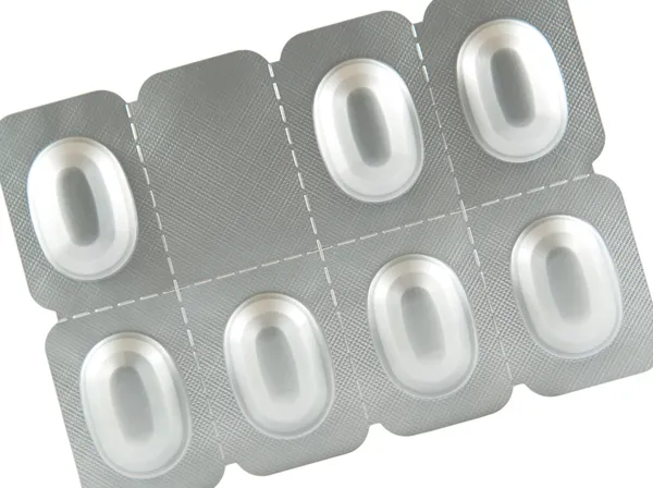 7 tablet blister kutu göstermek haftalık paket tedavi