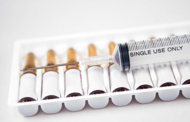 enjeksiyon ampul Pack tek kullanımlık şırınga