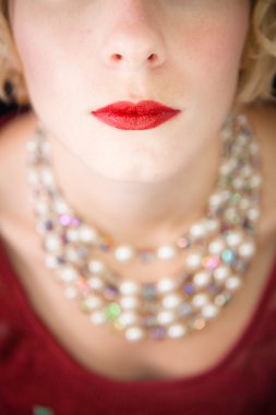 güzel kırmızı dudaklar