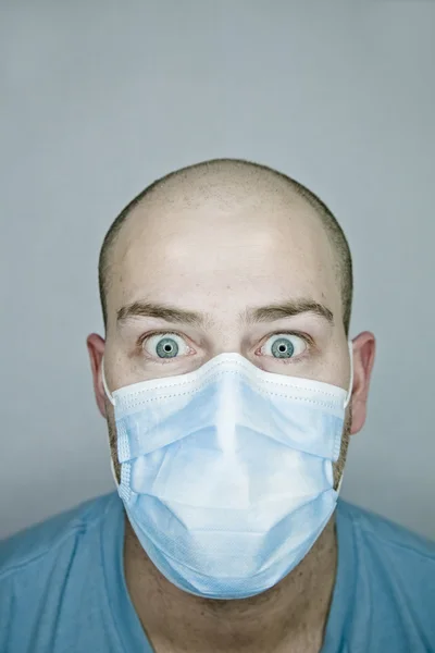 Medico guardando il paziente — Foto Stock