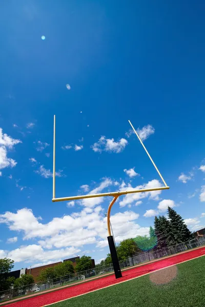 Calcio goal post — Foto Stock