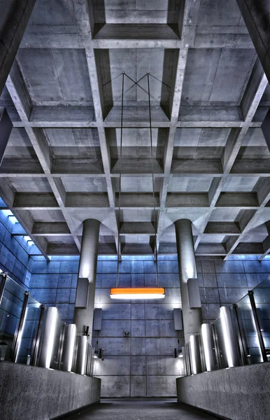 Struttura del soffitto della stazione della metropolitana HRD — Foto Stock