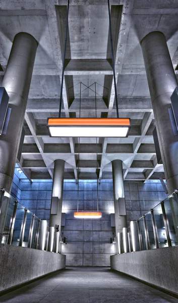 HRD metro station ceiling structure — Stock Photo, Image