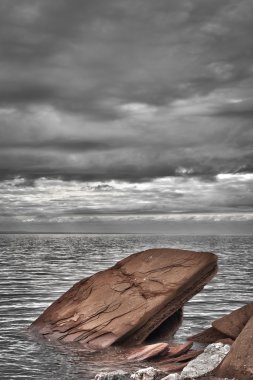 Rock in the Gaspé