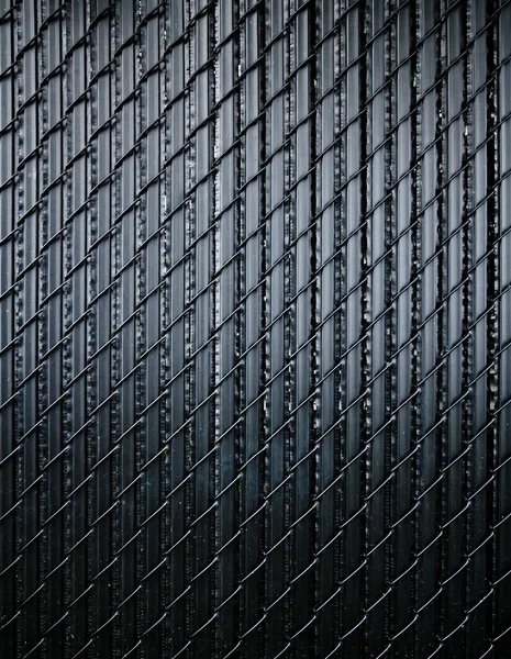 Black fence — Stock Photo, Image