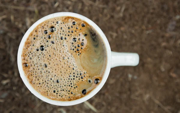 新鮮なブラック コーヒー — ストック写真