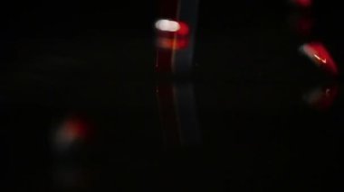 Siyah Cam düşen kapsül hap