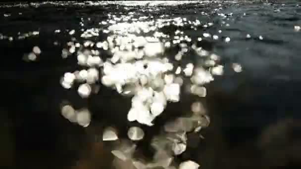 Abstract water flikkert — Stockvideo