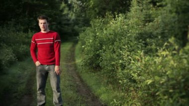 genç doğa üzerinde