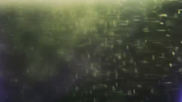 Bulles abstraites et liquide 