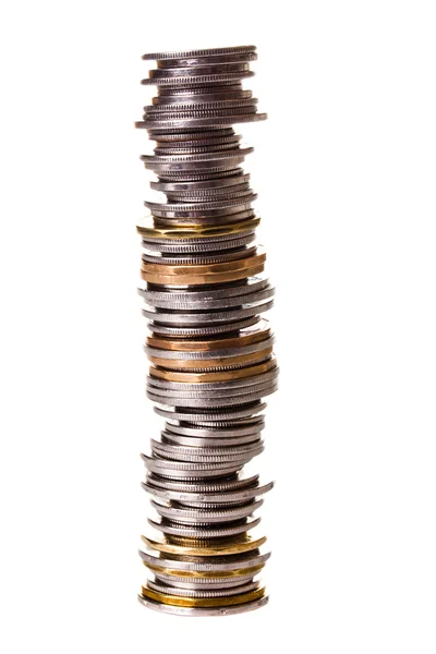 Big pile of little coins — Stock Photo, Image