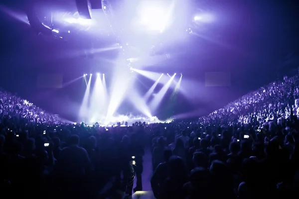 Stora levande musik konsert — Stockfoto