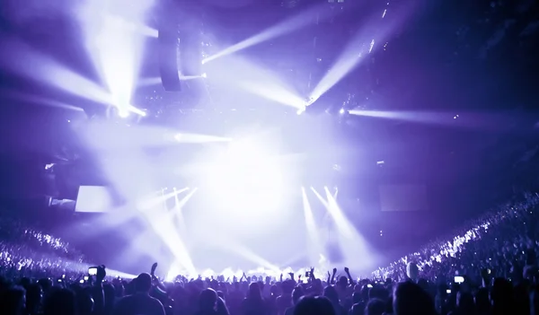 Stora levande musik konsert — Stockfoto