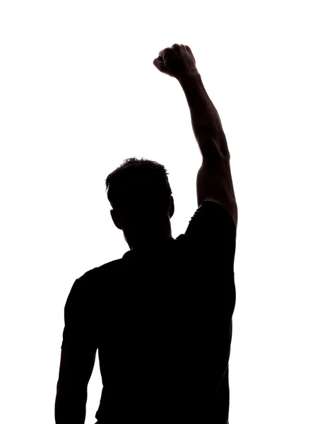 Fist in the air — Stock Photo, Image