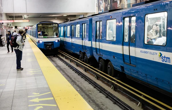 Metro de Montreal — Foto de Stock