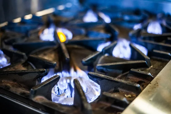 Cocina a gas natural — Foto de Stock