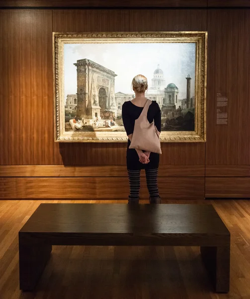 Sala do Museu de Belas Artes Montreal — Fotografia de Stock