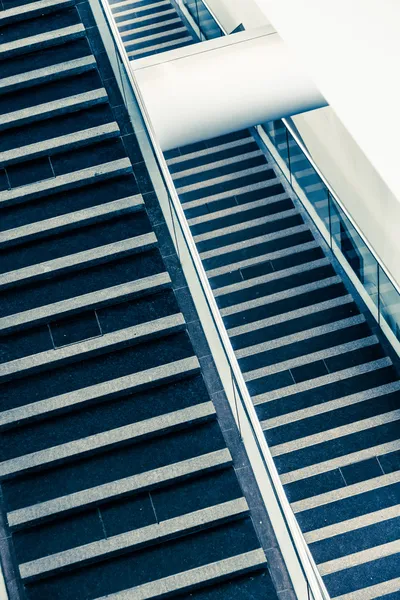 Montreal Fine Arts Museum Modern Staircase Set — Stock Photo, Image