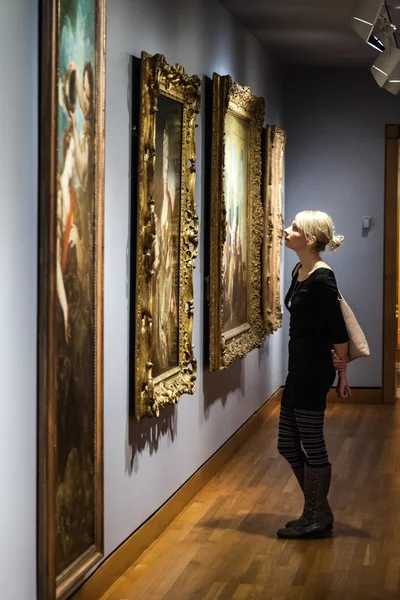 Sala del Museo di Belle Arti di Montreal — Foto Stock