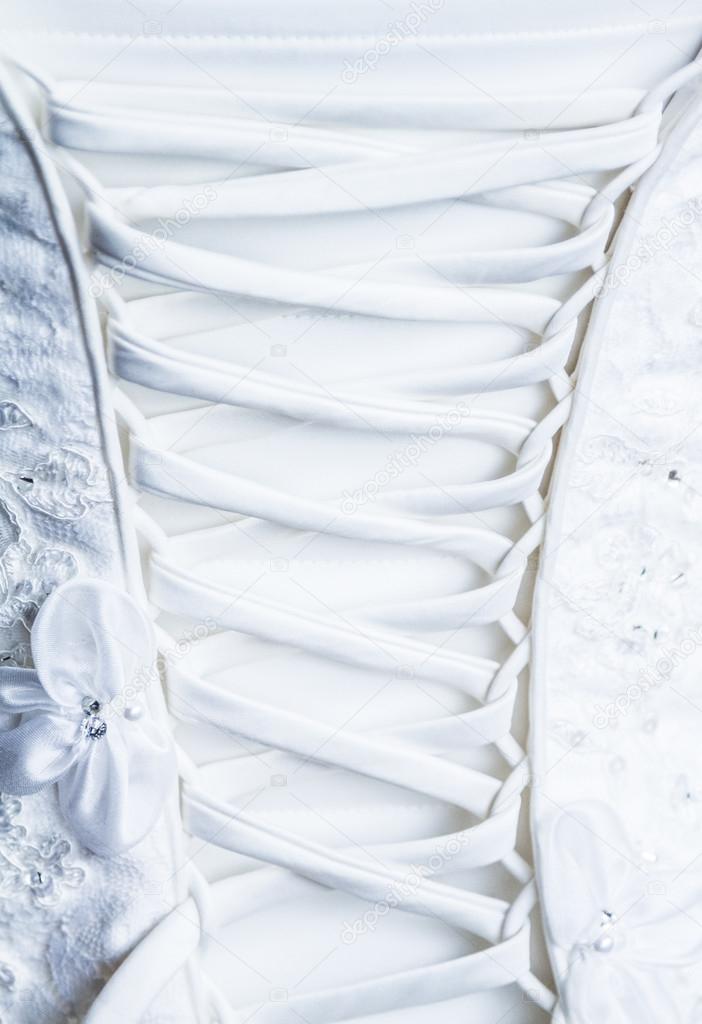 Back Laces of the Bride Wedding dress