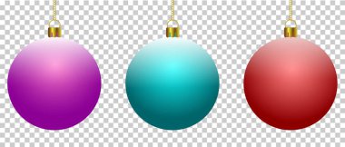 Vektör çizimi. Festivaller. Noel süsleri. Noel konsepti