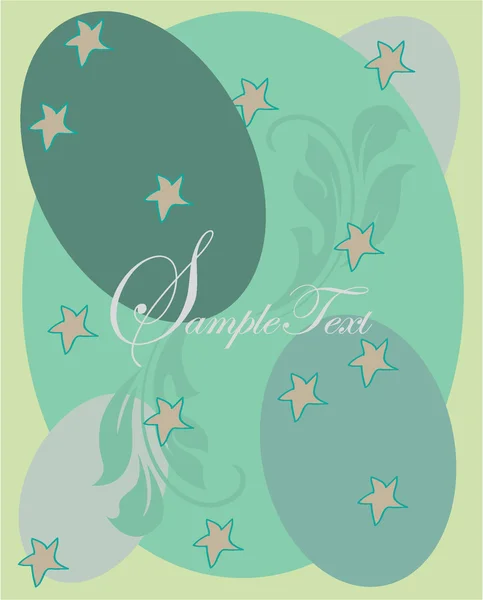 Baby shower invitation card — Stock Vector