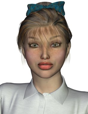 Karakter Sally: İfade parlak