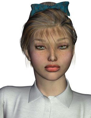 Karakter Sally: İfade sakin