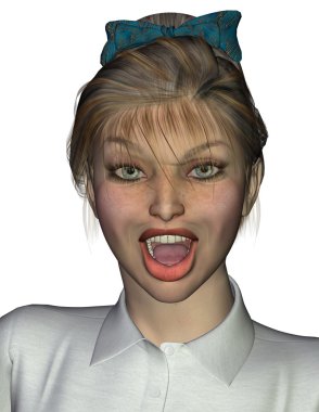 Karakter Sally: İfade memnun