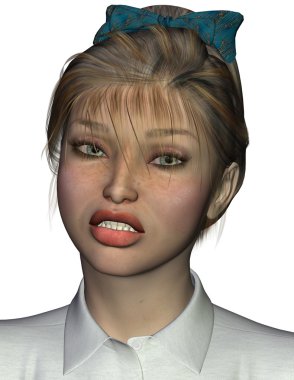 Karakter Sally: İfade şiddetli