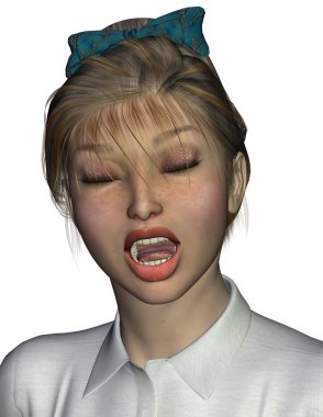 Karakter Sally: İfade esneme