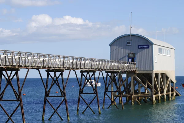 Záchranná stanice v selsey. Sussex. Anglie — Stock fotografie