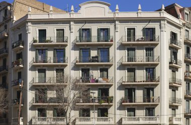 Merkezi Barcelona apartman. İspanya