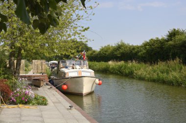 honeystreet wharf yakınındaki devizes. Wiltshire. İngiltere