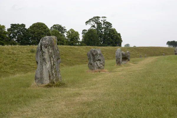 Megalithischen Steinkreis in avebury. wiltshire. England — Stockfoto