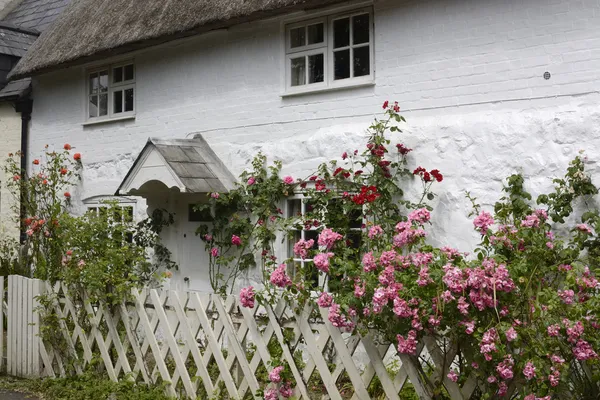 Englisches Landhaus. Adieu. England — Stockfoto