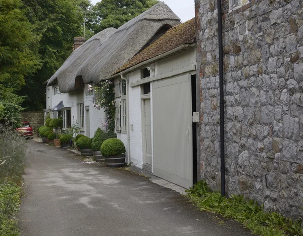 Engels land cottages. Avebury. Engeland — Stockfoto